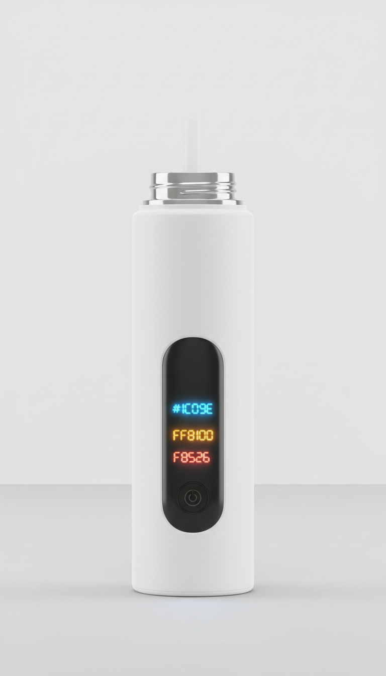 Smart Water Bottle Frost White